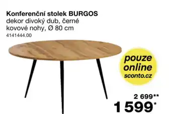 Sconto Konferenční stolek BURGOS nabídka