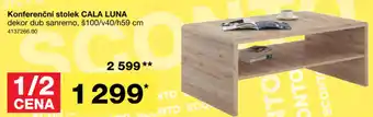 Sconto Konferenční stolek CALA LUNA nabídka