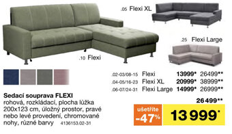 Sconto Sedací souprava FLEXI nabídka