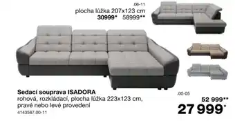 Sconto Sedací souprava ISADORA nabídka