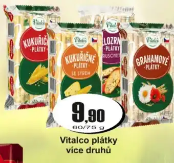 Vitalco plátky více druhů