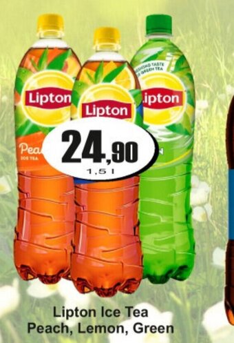 Lipton Ice Tea Peach, Lemon, Green