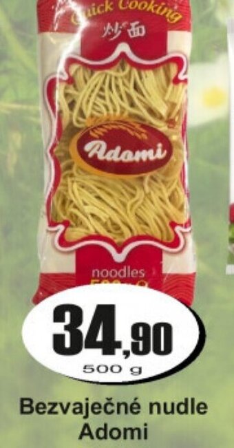 Bezvaječné nudle Adomi