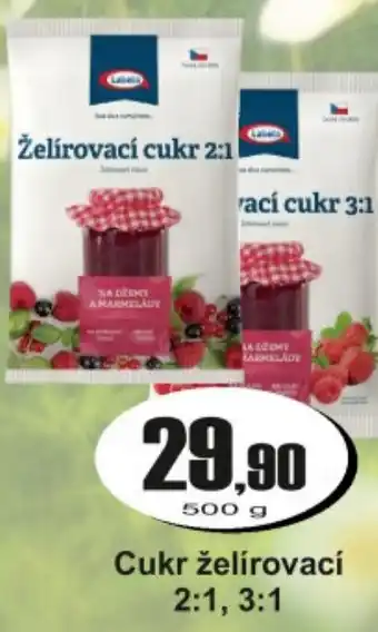 Cukr želírovací 2:1, 3:1