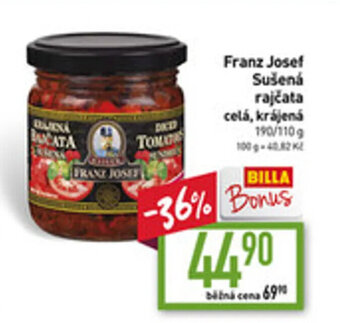 Billa Franz Josef Sušená rajčata nabídka
