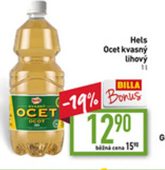 Billa Hels Ocet kvasný lihový nabídka