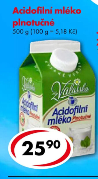 CBA Acidofilní mléko plnotučné nabídka