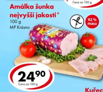 CBA Amálka šunka nejvyšší jakosti nabídka