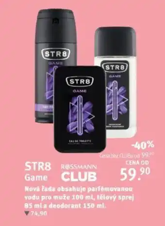STR8 Game ROSSMANN CLUB