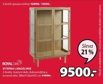 JYSK VITRÍNA LANGELINIE nabídka