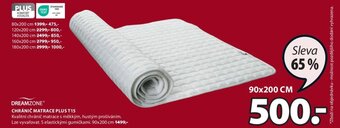 JYSK CHRÁNIČ MATRACE PLUS T15 nabídka