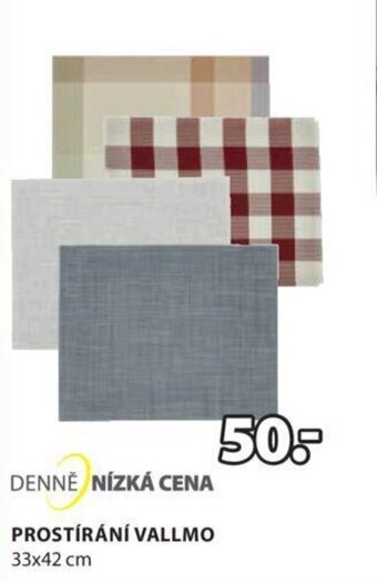 JYSK PROSTÍRÁNÍ VALLMO nabídka