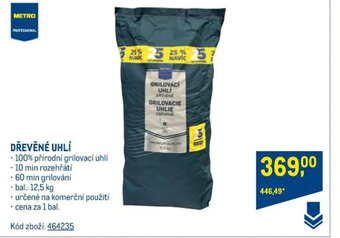 Makro DŘEVĚNÉ UHLÍ nabídka