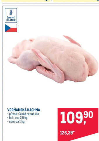 Makro VODŇANSKÁ KACHNA nabídka