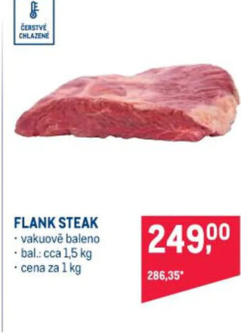 Makro FLANK STEAK nabídka