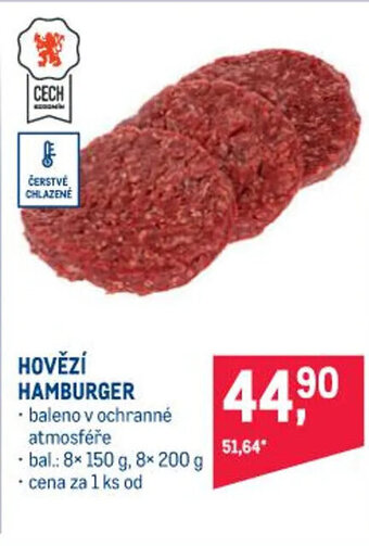 Makro HOVĚZÍ HAMBURGER nabídka