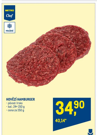 Makro HOVĚZÍ HAMBURGER nabídka