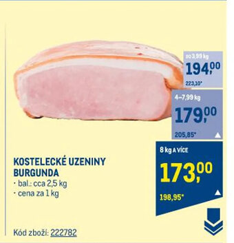 Makro KOSTELECKÉ UZENINY BURGUNDA nabídka