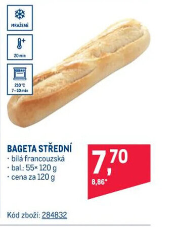 Makro BAGETA STŘEDNÍ nabídka