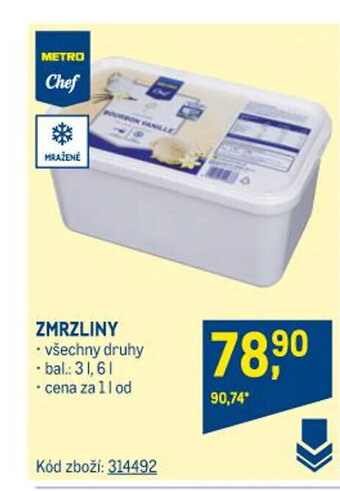 Makro ZMRZLINY nabídka