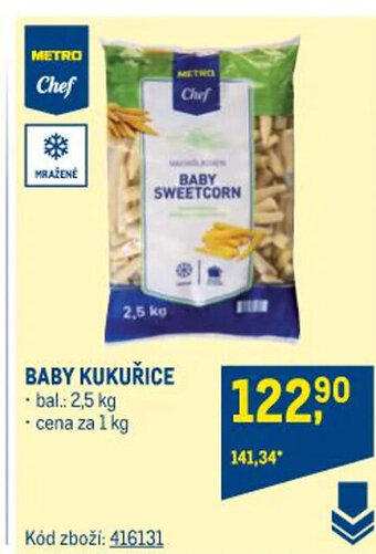 Makro BABY KUKUŘICE nabídka