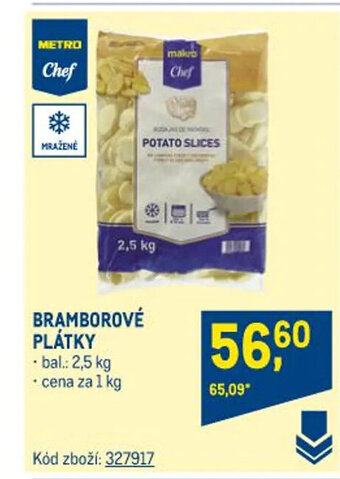 Makro BRAMBOROVÉ PLÁTKY nabídka