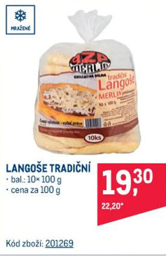 Makro LANGOŠE TRADIČNÍ nabídka