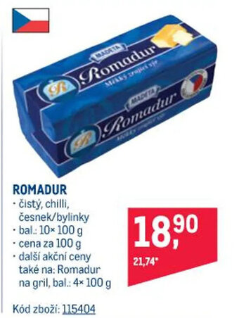 Makro ROMADUR nabídka