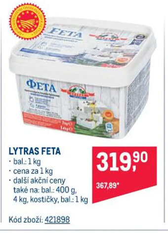 Makro LYTRAS FETA nabídka