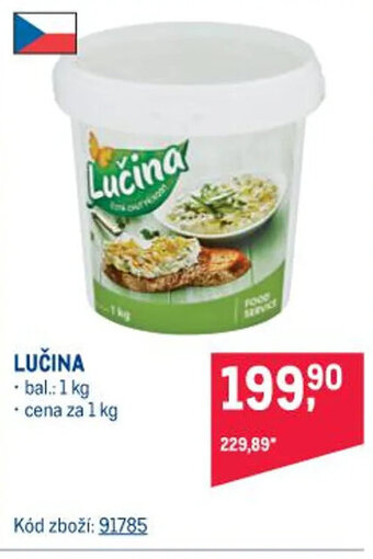Makro LUČINA nabídka