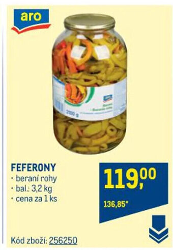 Makro FEFERONY nabídka