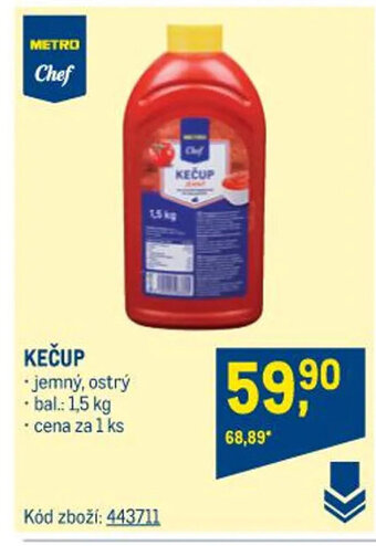 Makro KEČUP nabídka