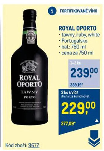 Makro ROYAL OPORTO nabídka