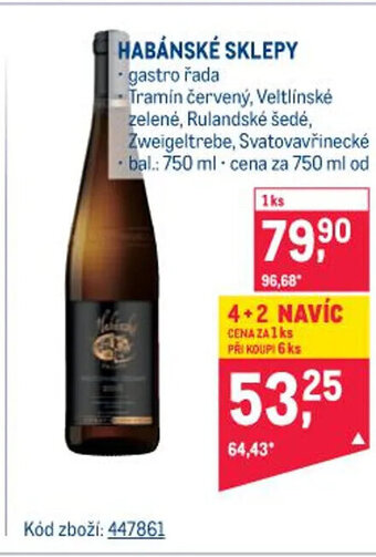 Makro HABÁNSKÉ SKLEPY nabídka