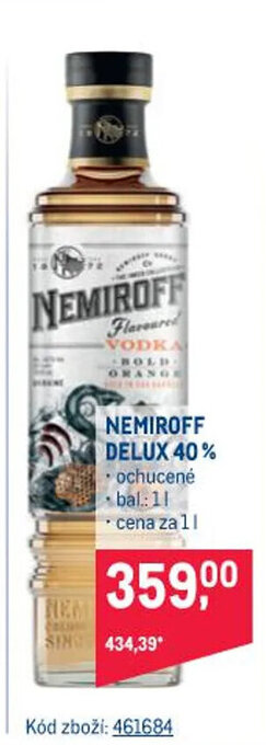 Makro NEMIROFF DELUX 40% nabídka