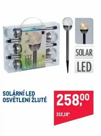 Makro SOLÁRNÍ LED OSVĚTLENÍ ŽLUTÉ nabídka