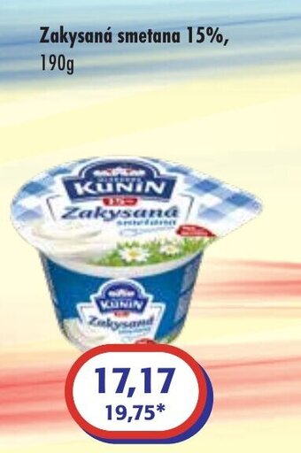 ČEPOS Zakysaná smetana 15%, 190g nabídka
