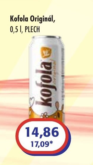 ČEPOS Kofola Originál, 0,5 I, PLECH nabídka