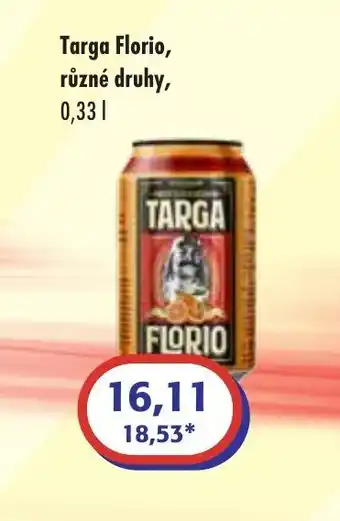ČEPOS Targa Florio, různé druhy, 0.33 L nabídka