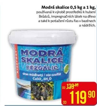 Modrá skalice 0,5 kg a 1 kg