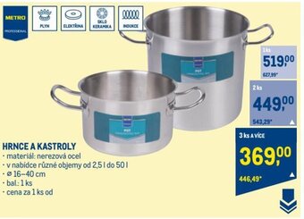 Makro HRNCE A KASTROLY nabídka