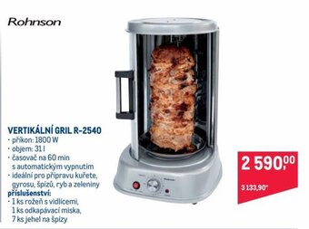 Makro VERTIKÁLNÍ GRIL R-2540 nabídka