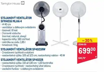 Makro STOJANOVÝ VENTILÁTOR SFM4016 MLHA 4 nabídka