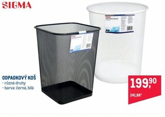Makro ODPADKOVÝ KOŠ nabídka