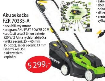Fortel Aku sekačka FZR 70335-A nabídka