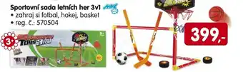 Konzum Sportovní sada letních her 3v1 nabídka