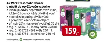 Air Wick Freshmatic difuzér a náplň do osvěžovače vzduchu