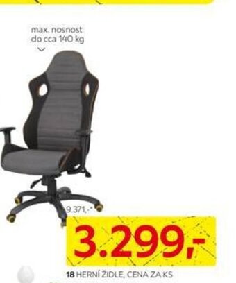 Kika Nábytek HERNÍ ŽIDLE, CENA ZA KS nabídka