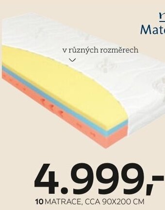 XXXLutz MATRACE, CCA 90X200 CM nabídka