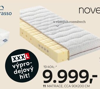 XXXLutz MATRACE, CCA 90X200 CM nabídka